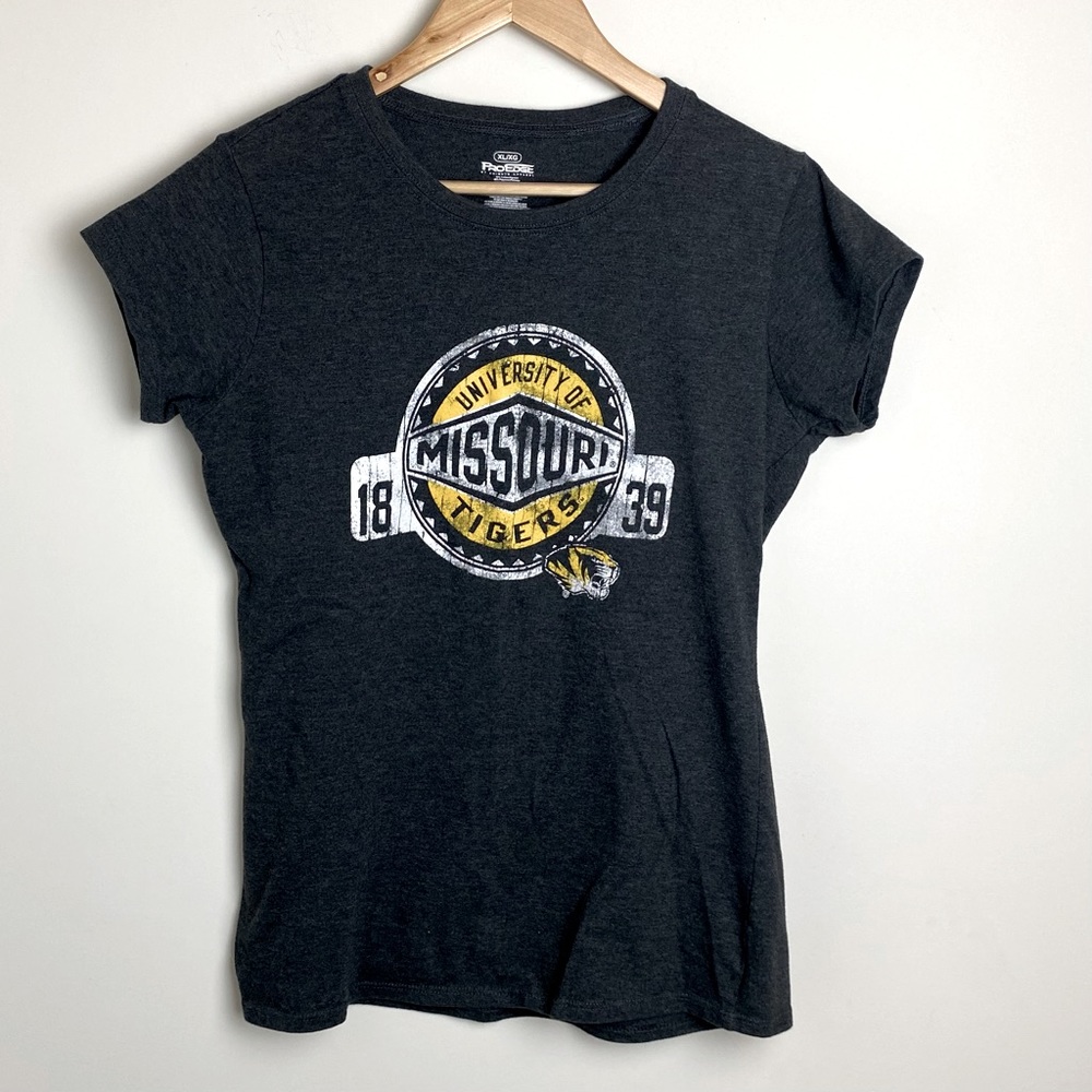 MISSOURI UNIVERSITY 1839 Short Sleeve T-shirt Grey XL
